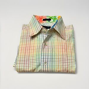 Lilly Pulitzer S Palm Beach Cotton Long Sleeve Button-Up Colony Shirt